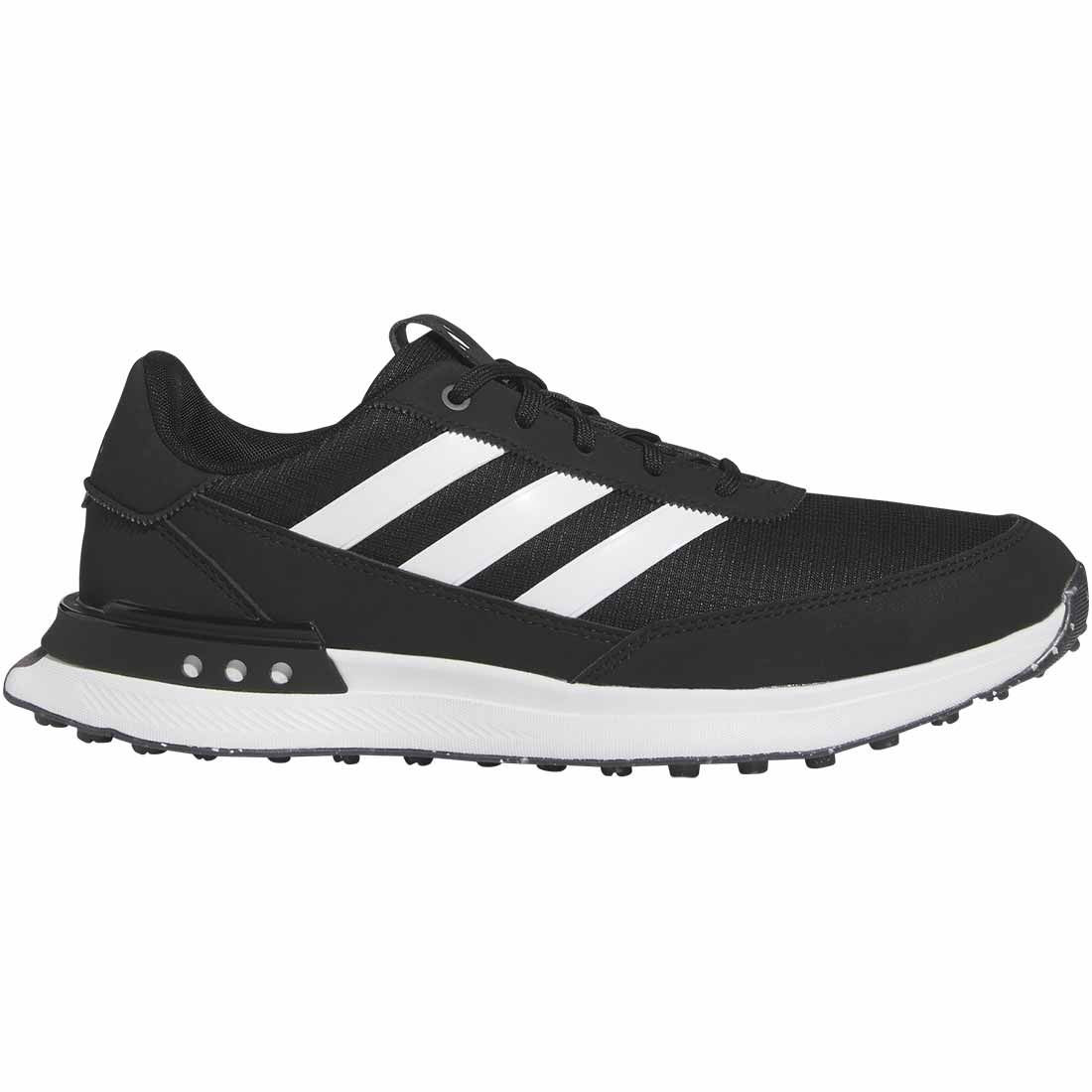 Adidas Men's S2G SL 24 Golf Shoes - Black/White/Iron - Maple Hill Golf